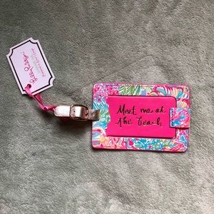 !BRAND NEW NEVER USED! Lilly Pulitzer luggage tag